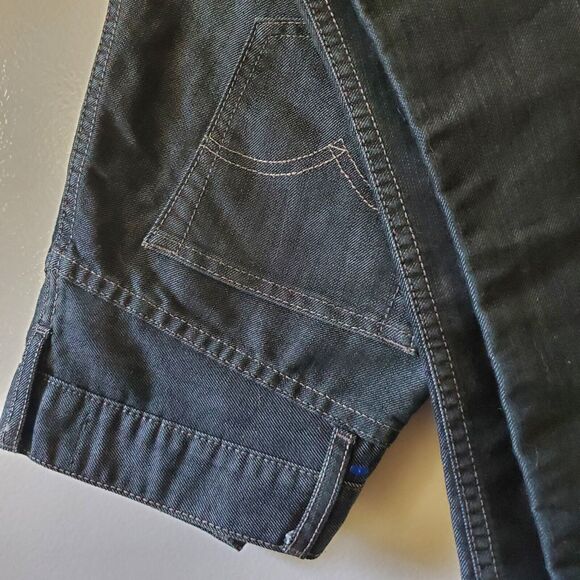 Levis 514 Jeans Boys Slim Straight Blue Denim 16 Reg 28 x 28 Measures Over wash - Picture 2 of 9